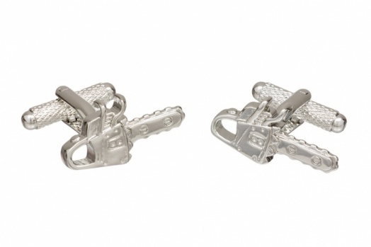 Chainsaw Cufflinks